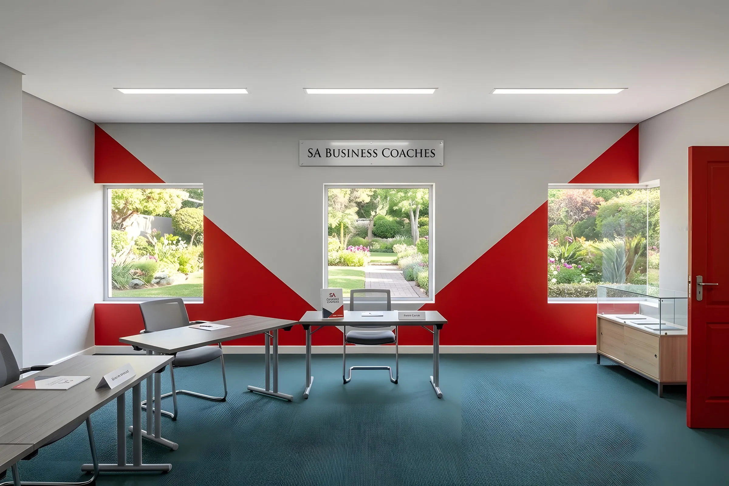 South African Business Coach — AI-assisted interior visualisation